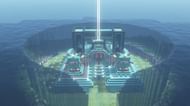 Ocean Monument is a well-built structure that can be modified into an ocean build in the 1.19 version of the game (Image via Reddit/u/Bhalial)
